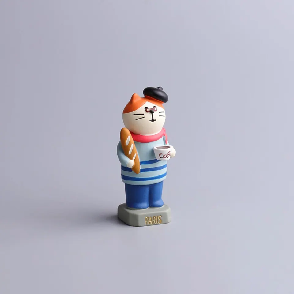 Around-the-World Cat Figurine Collection — view 4