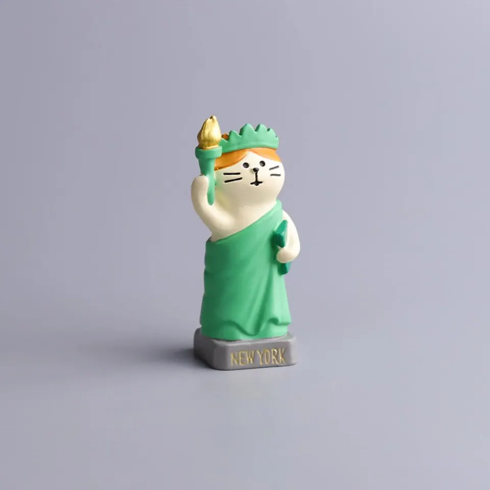 Around-the-World Cat Figurine Collection — view 3