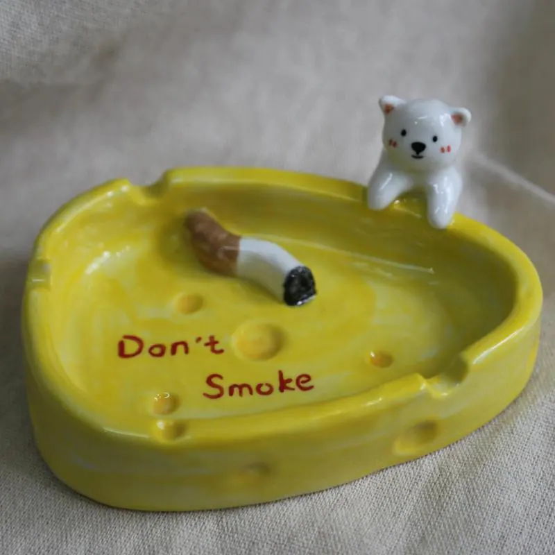 Handmade Custom Pet Figurine Ashtray — view 8