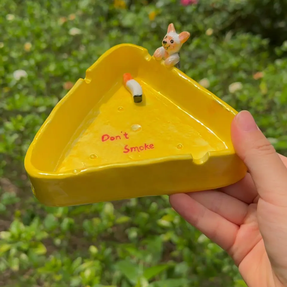 Handmade Custom Pet Figurine Ashtray