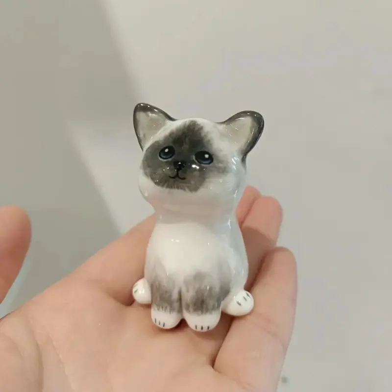 Handmade Ceramic Pet Figurine — view 7