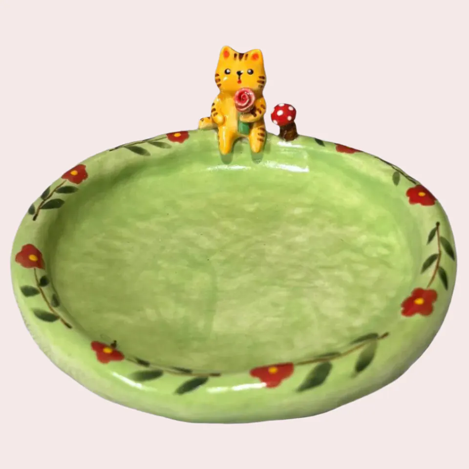 Handmade Custom Pet Plate