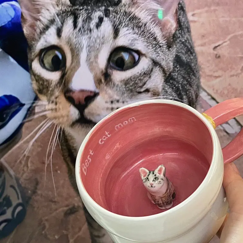 Imagen de Taza escultórica con figura de tu mascota