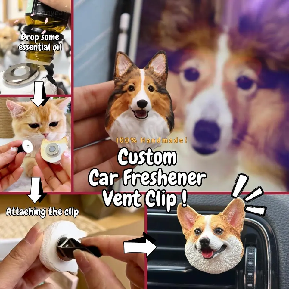 Custom Pet Car Air Freshener