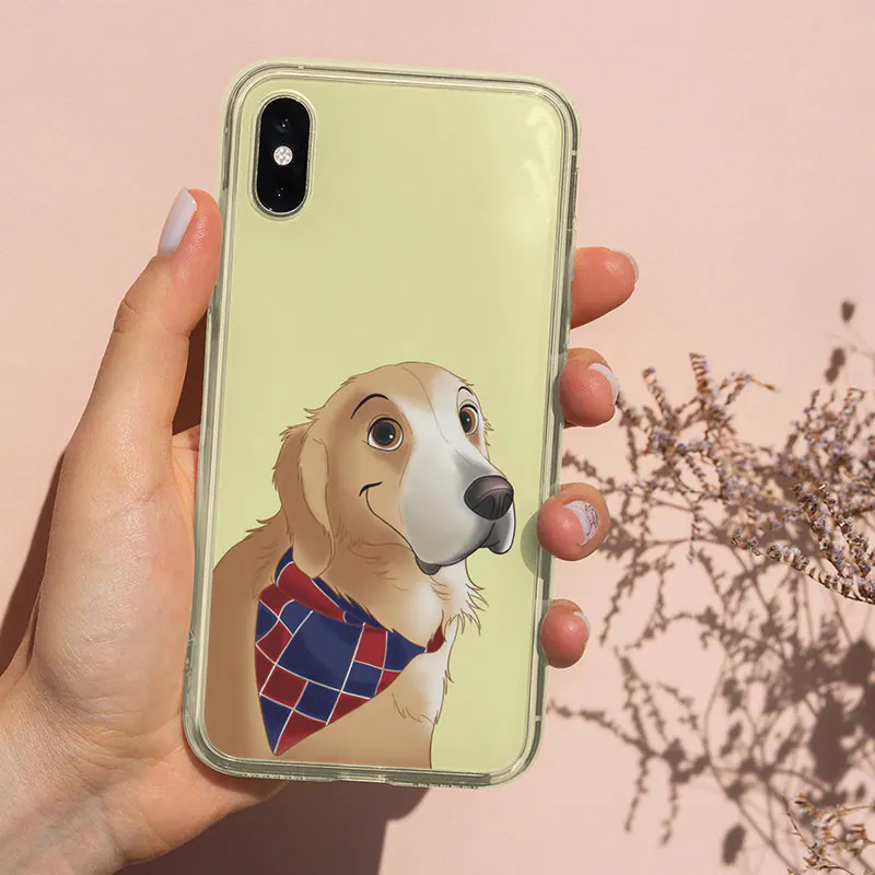 Custom Cartoon Pet Tough Phone Case — view 7