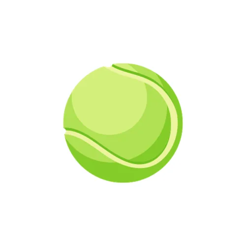 Tennis Next To Pet